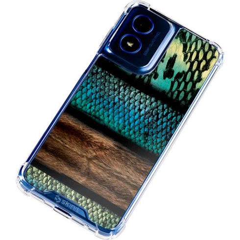 Animal Print Fashion Moto G 5G (2024) Clear Case
